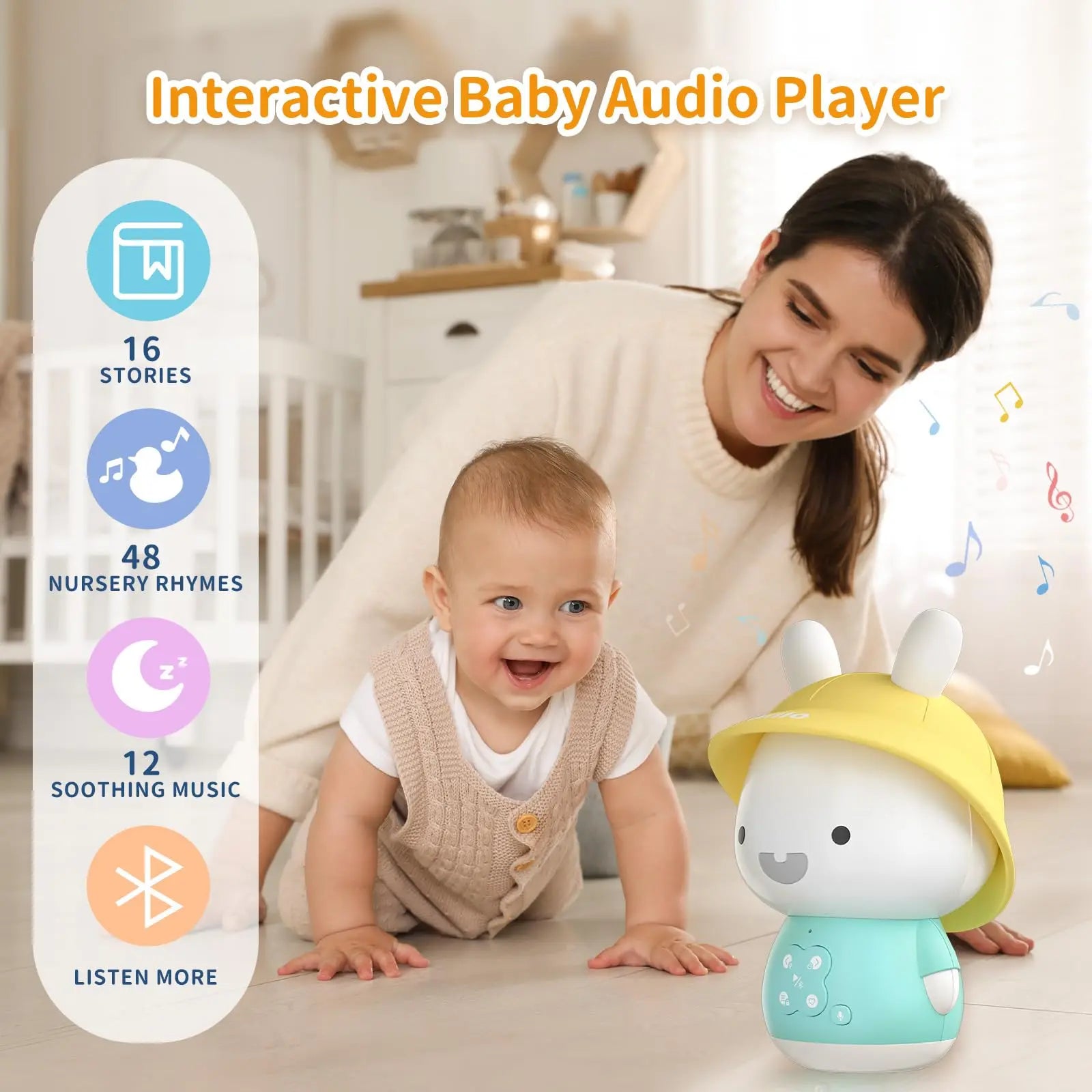 alilo Baby Bunny Versatile Story Music Player